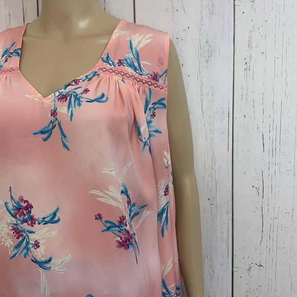 Lane Bryant Floral Tank Top - Picture 5 of 11